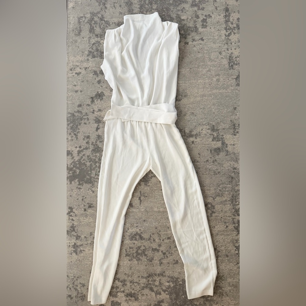 REVOLVE x Amanda Uprichard Classic White Jumpsuit